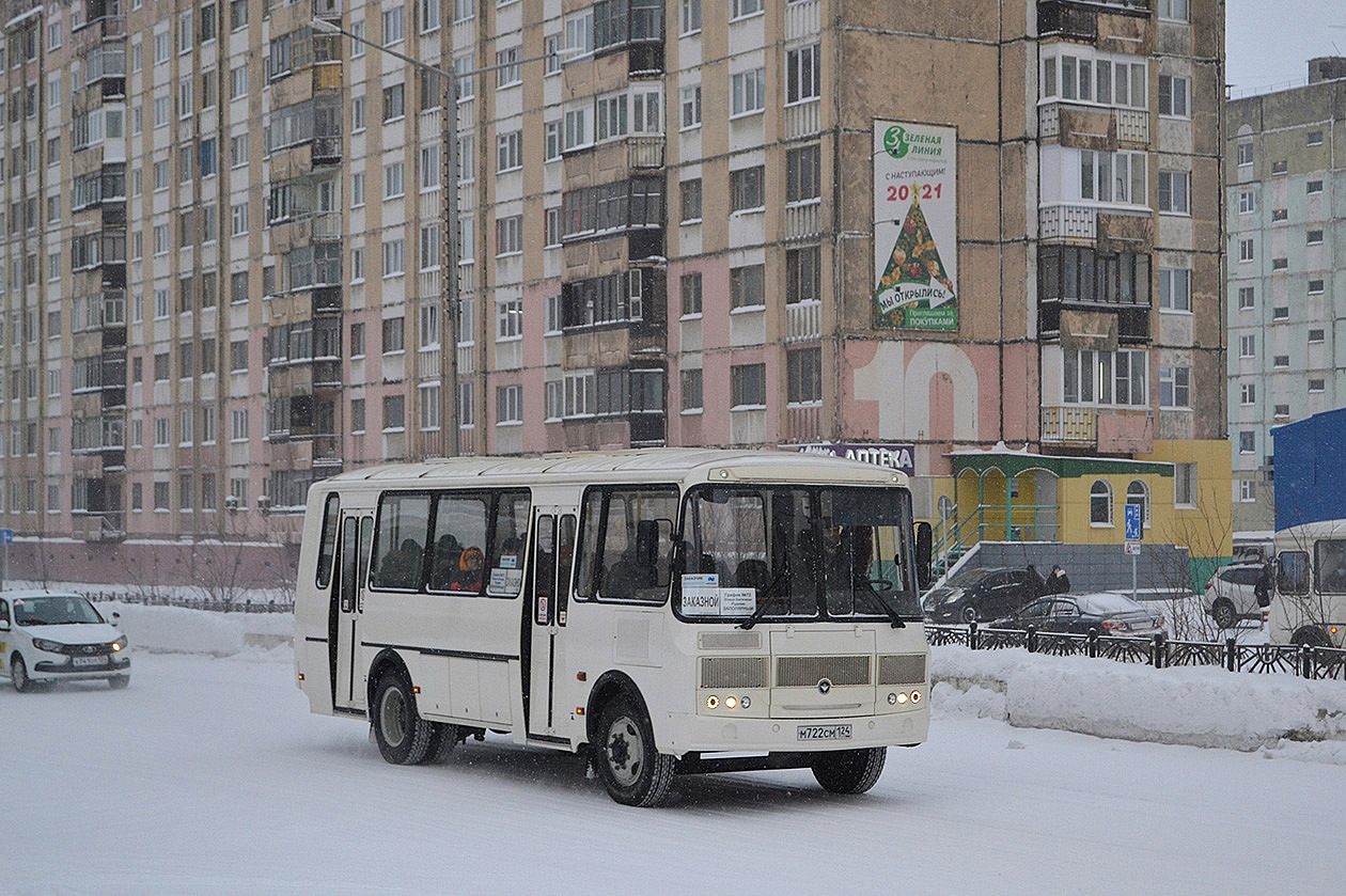 Красноярский край, ПАЗ-4234-05 № М 722 СМ 124