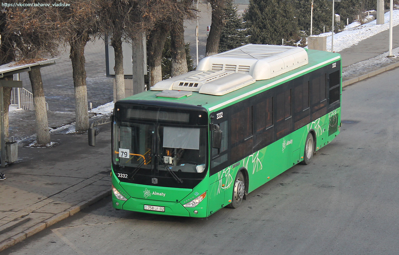 Алматы, Zhong Tong LCK6125HGAN № 3332