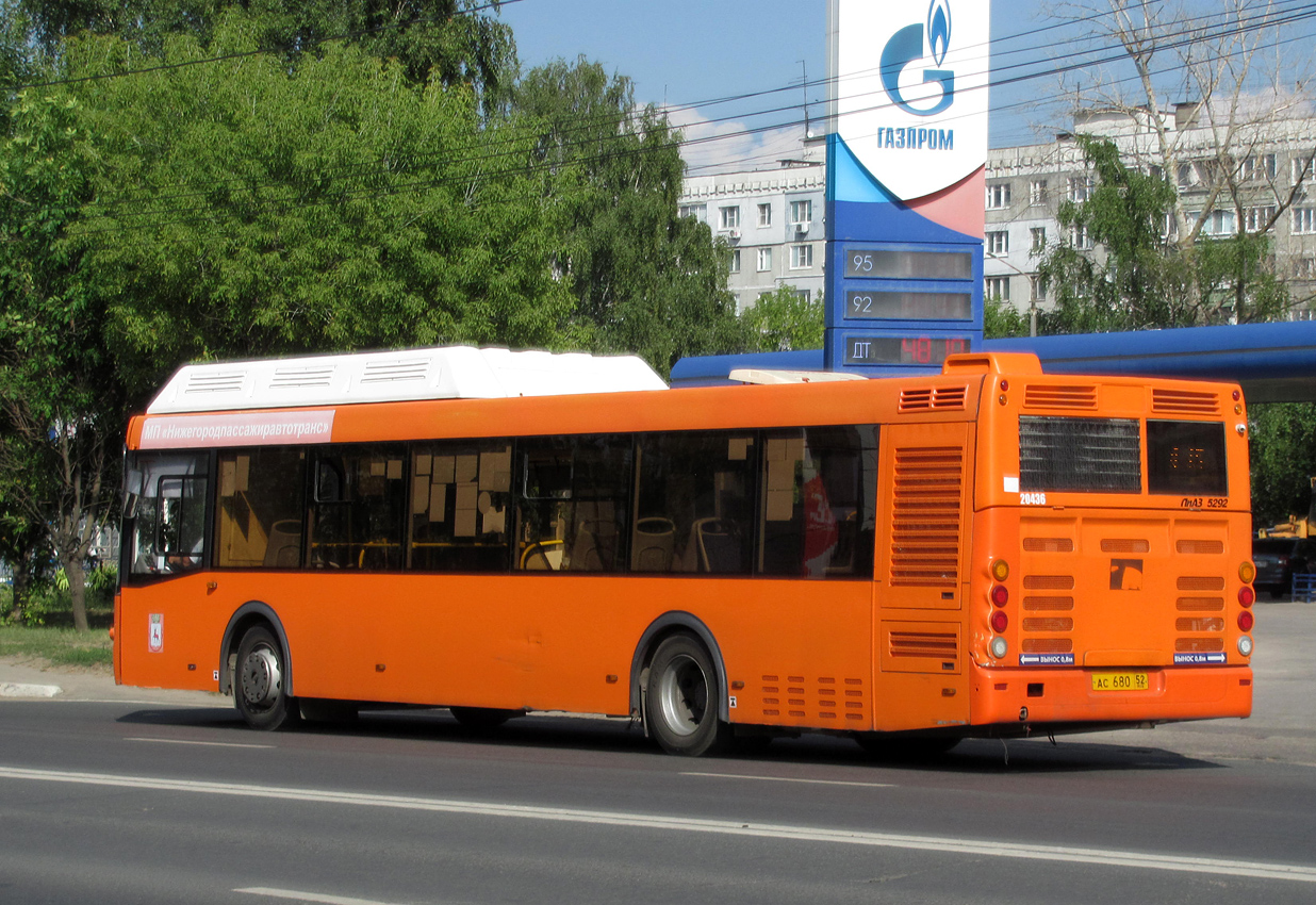 Nyizsnyij Novgorod-i terület, LiAZ-5292.67 (CNG) sz.: 20436