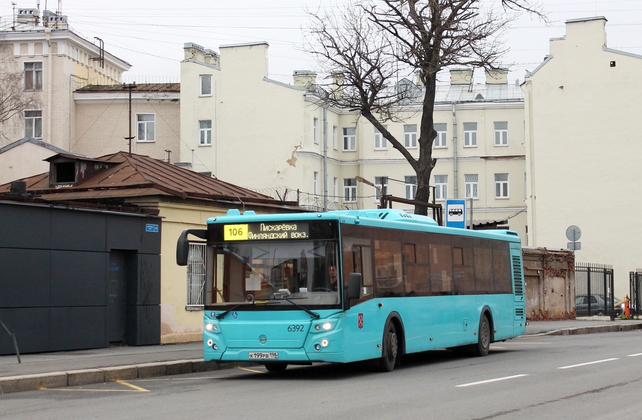 Санкт-Петербург, ЛиАЗ-5292.65 № 6392