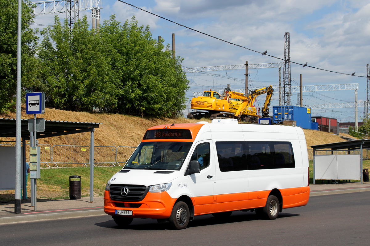 Латвия, Mercedes-Benz Sprinter W907 № M1234