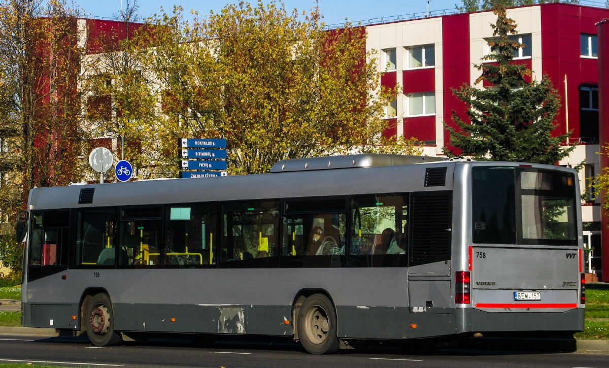 Литва, Volvo 7700 № 758