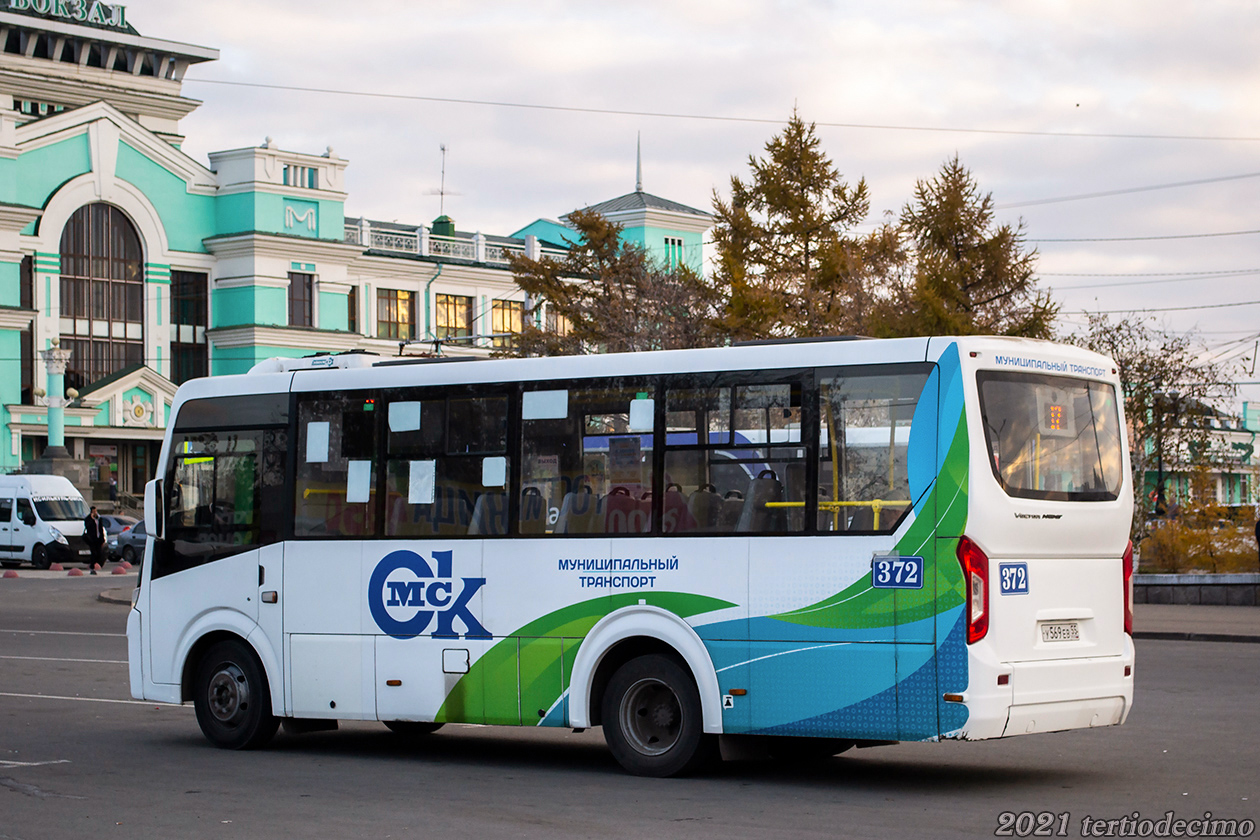 Omsk region, PAZ-320435-04 "Vector Next" # 372