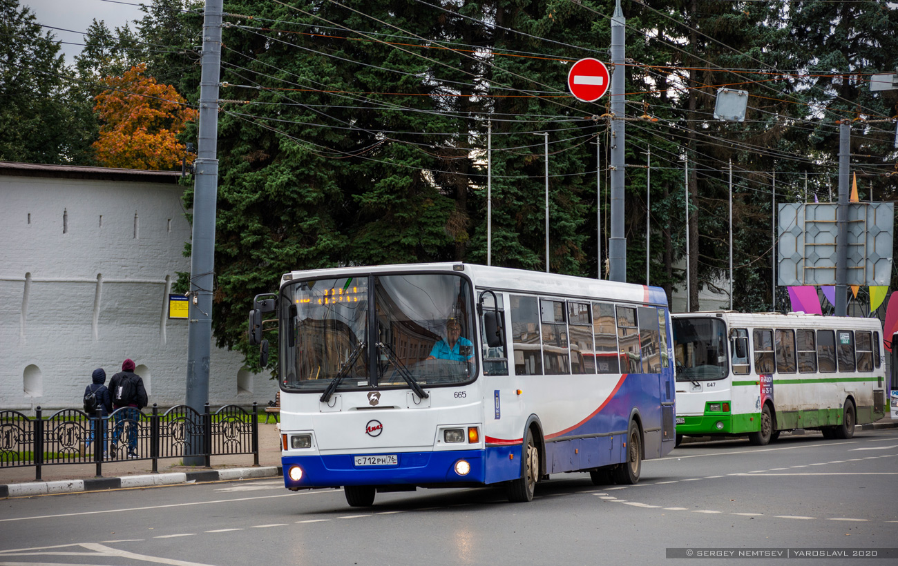 Ярославская область, ЛиАЗ-5256.53 № 665