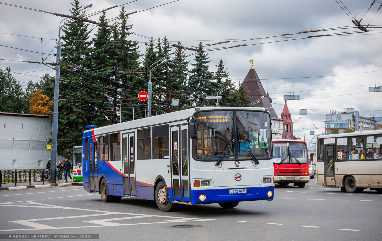 Ярославская область, ЛиАЗ-5256.53 № 665