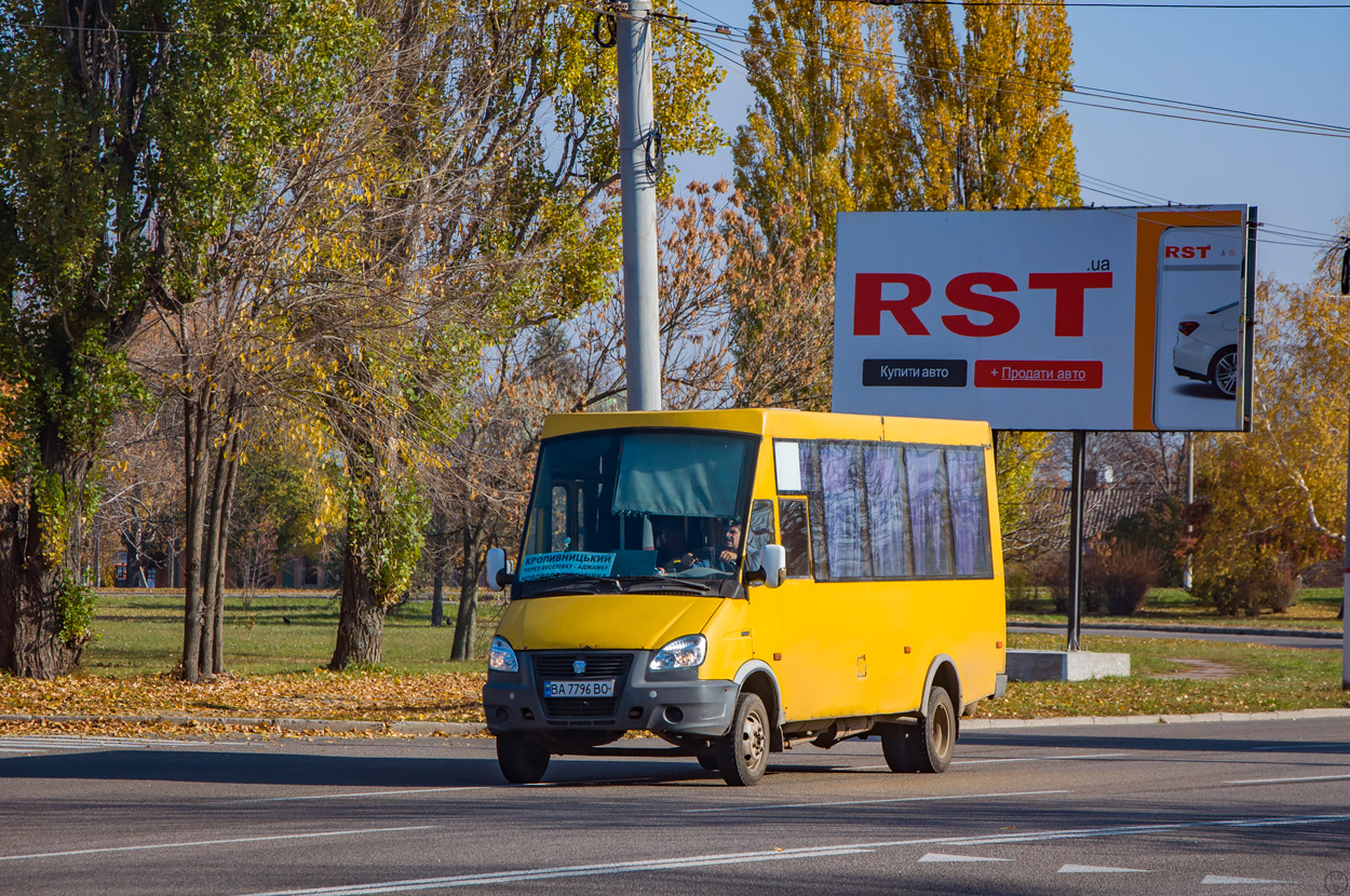 Кировоградская область, Рута СПВ А048.4 № BA 7796 BO