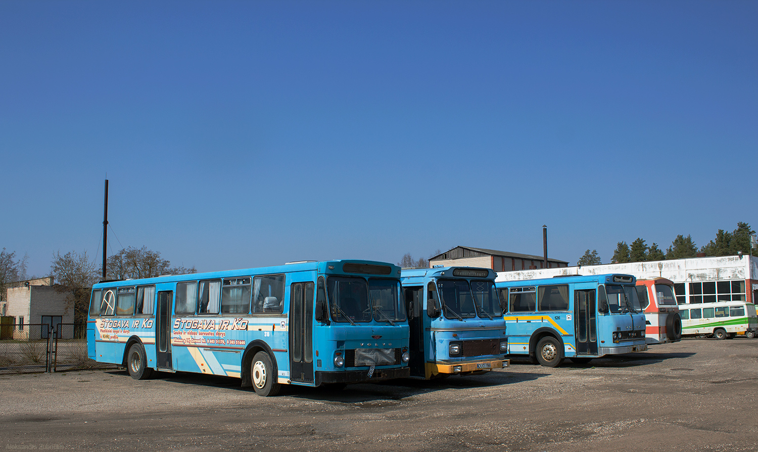 Lithuania, VBK M41 # 316; Lithuania — Bus depots