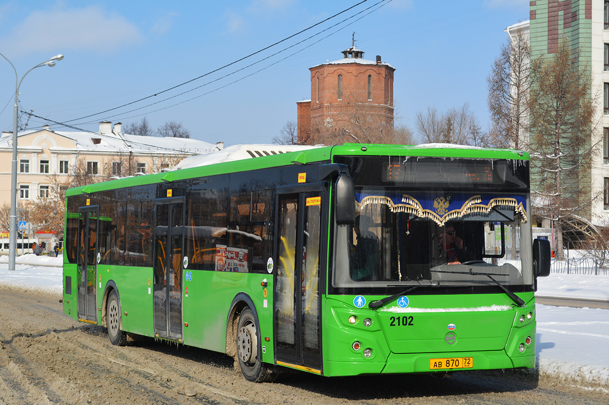 Тюменская область, ЛиАЗ-5292.65 № 2102