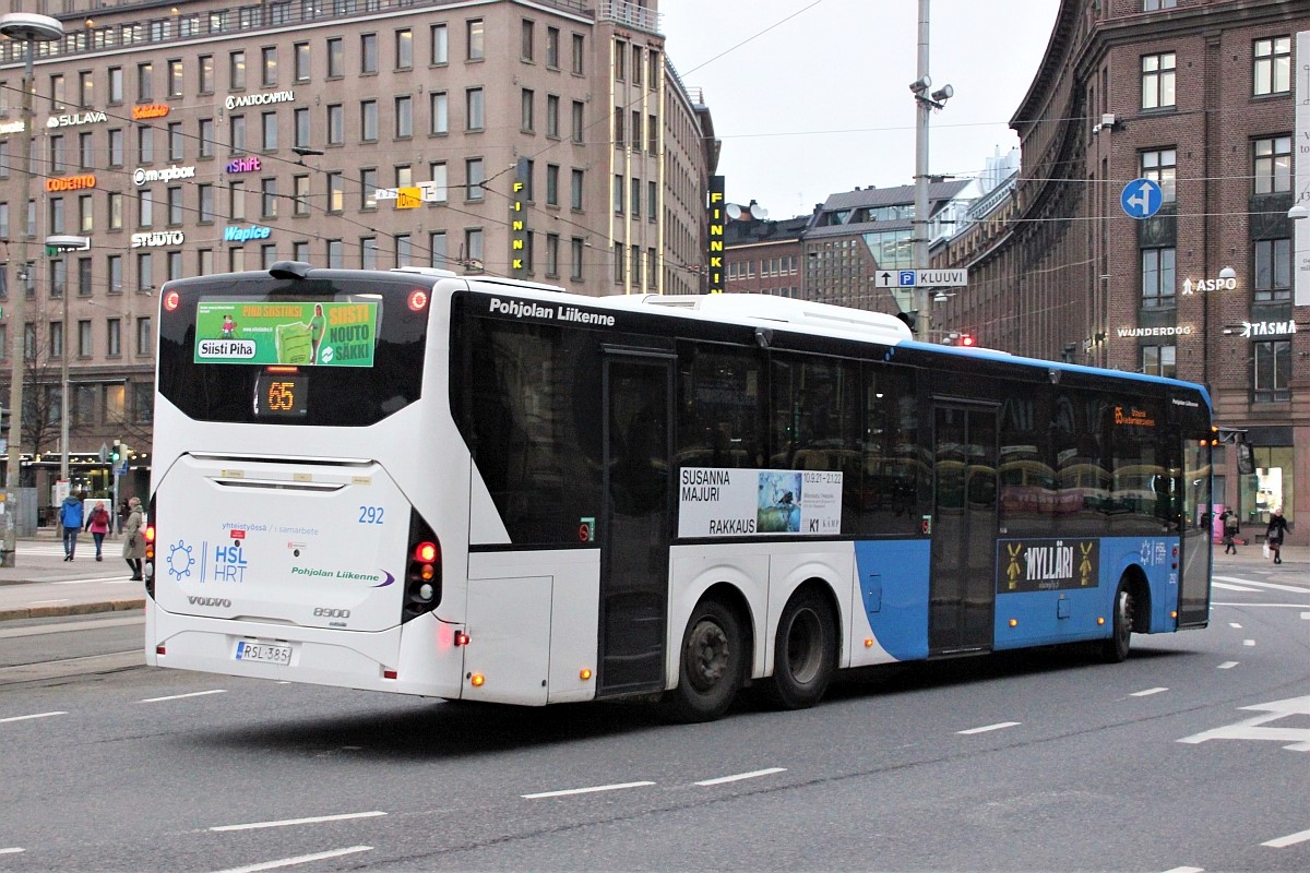 Финляндия, Volvo 8900BLE № 292