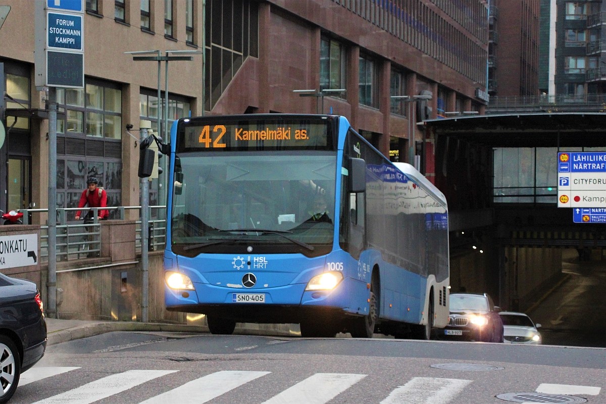 Финляндия, Mercedes-Benz Citaro C2 LE MÜ № 1005