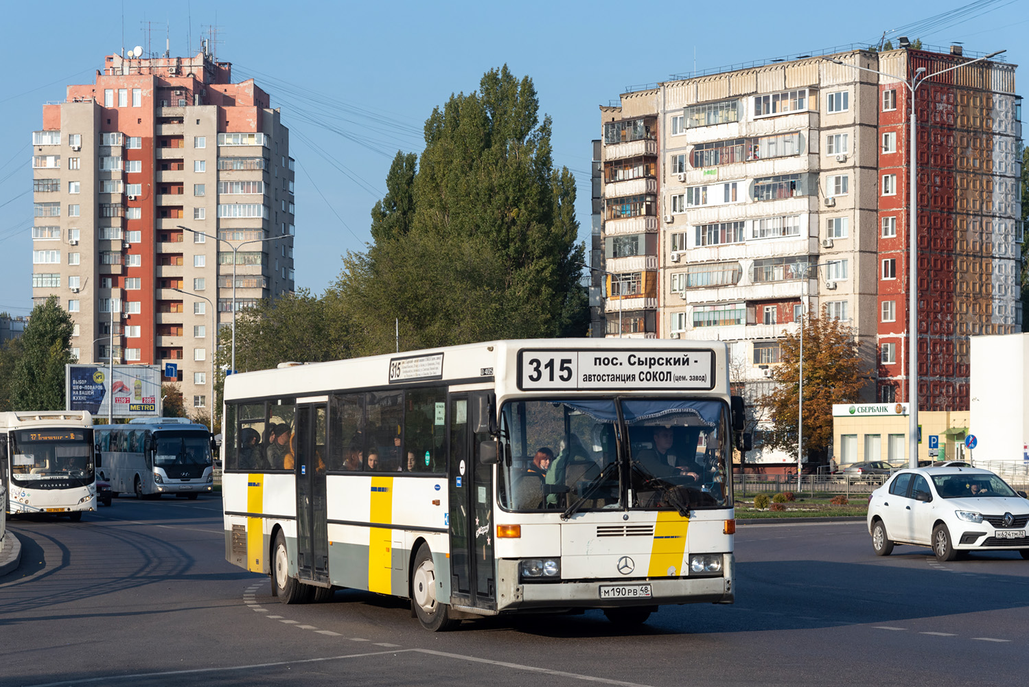 Липецкая область, Mercedes-Benz O405 № М 190 РВ 48