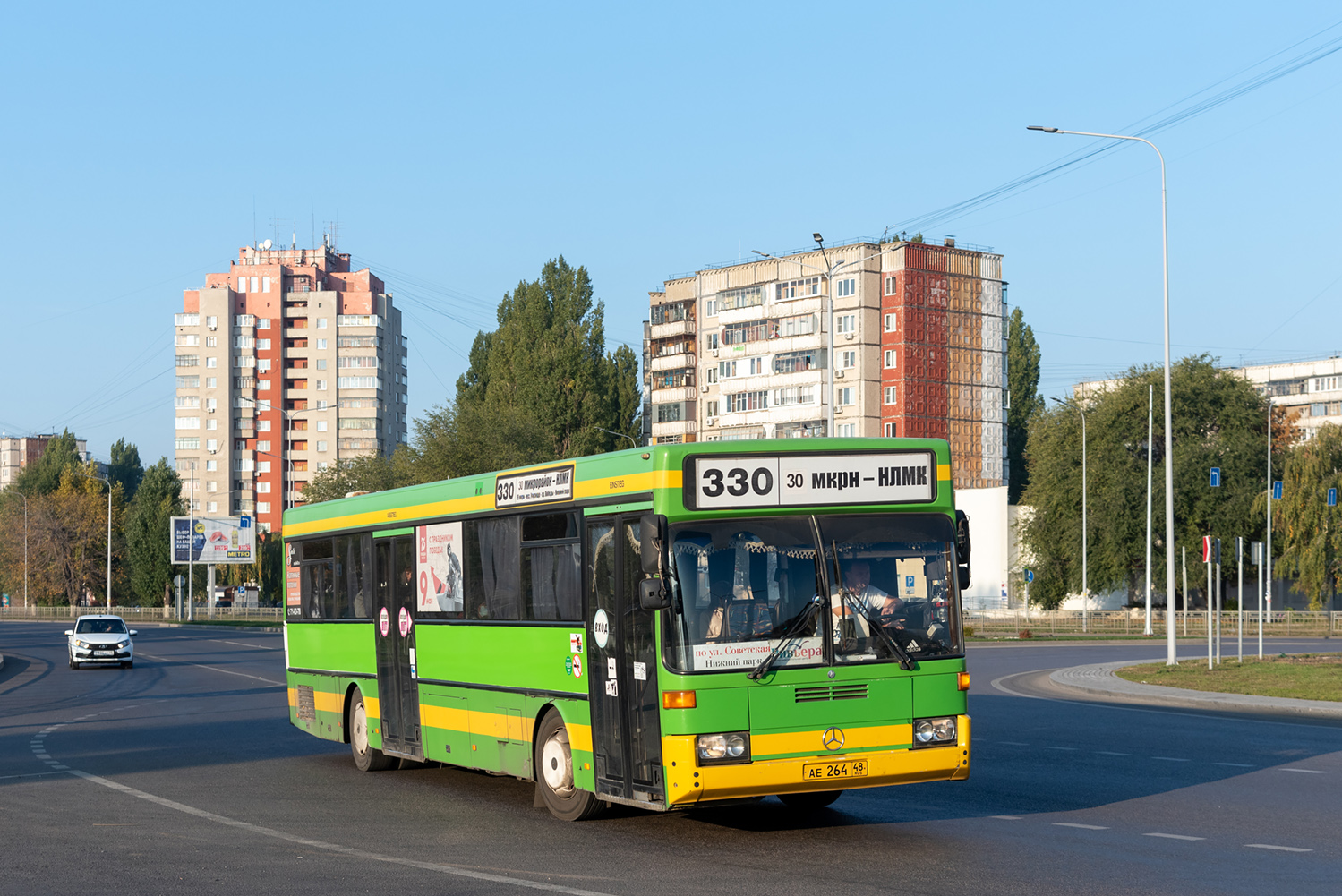 Липецкая область, Mercedes-Benz O405 № АЕ 264 48