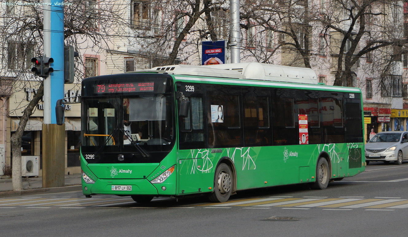 Алматы, Zhong Tong LCK6125HGAN № 3299