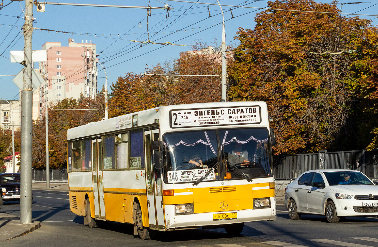 Саратовская область, Mercedes-Benz O405 № ВВ 006 64