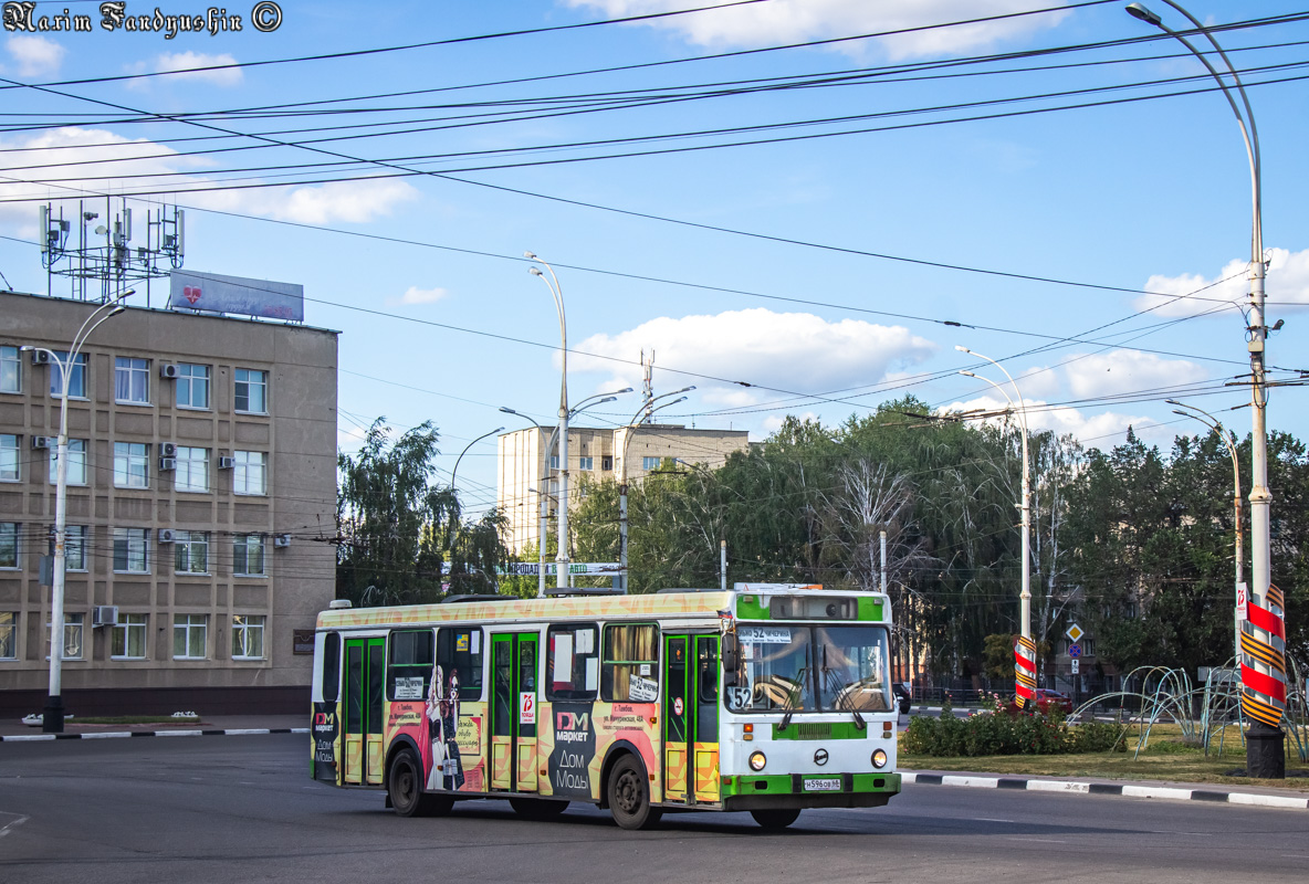 Тамбовская область, ЛиАЗ-5256.25 № Н 596 ОВ 68