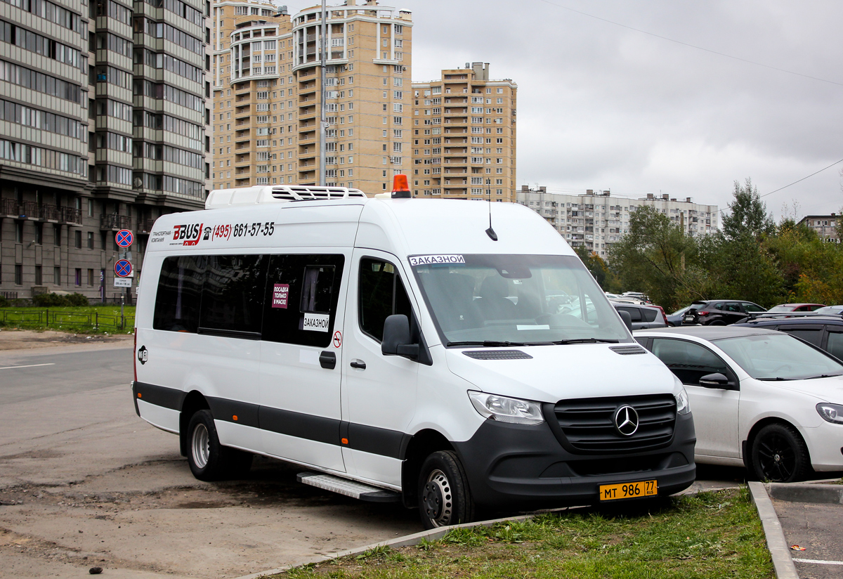 Санкт-Петербург, Луидор-223602 (MB Sprinter) № МТ 986 77