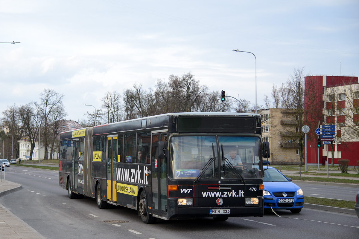 Литва, Mercedes-Benz O405G № 470