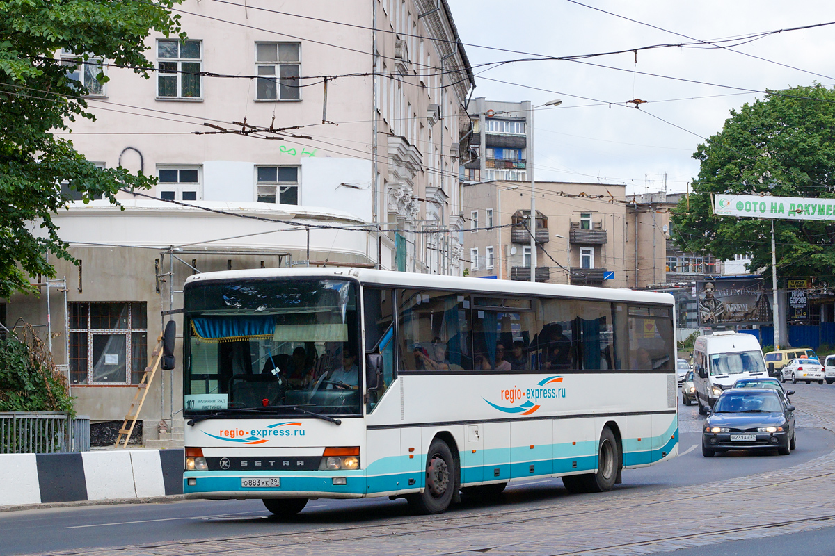Калининградская область, Setra S315UL № О 883 ХК 39 Калининградская область, Setra S315UL № О 883 ХК 39