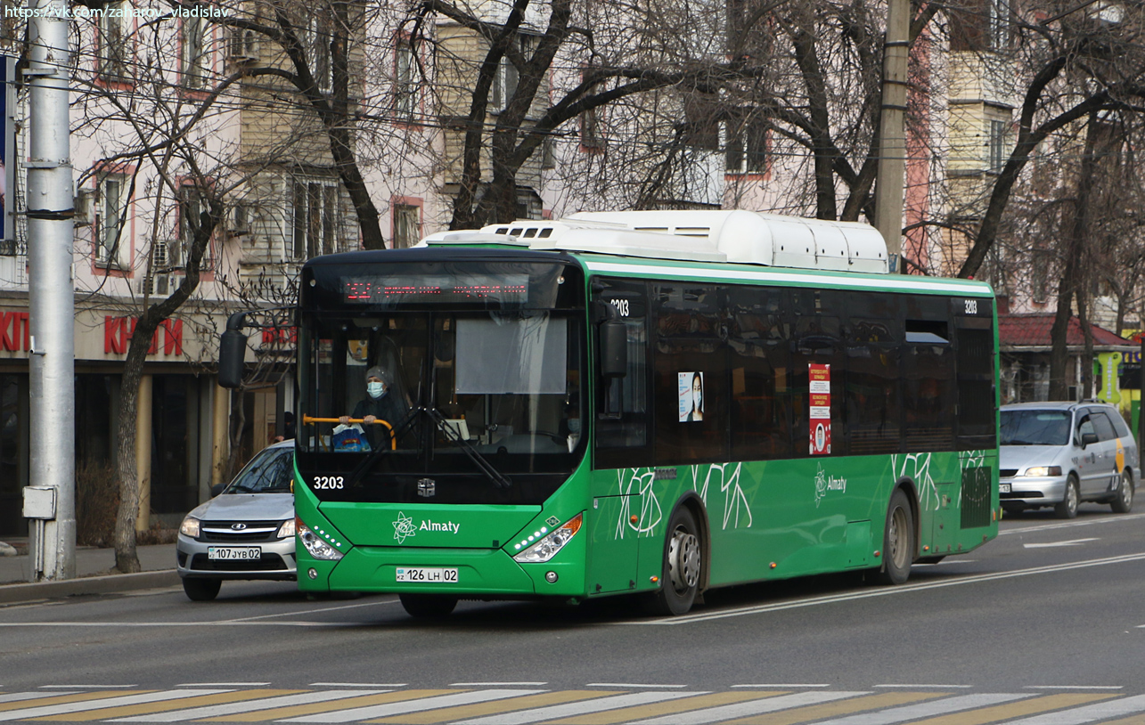 Алматы, Zhong Tong LCK6125HGAN № 3203