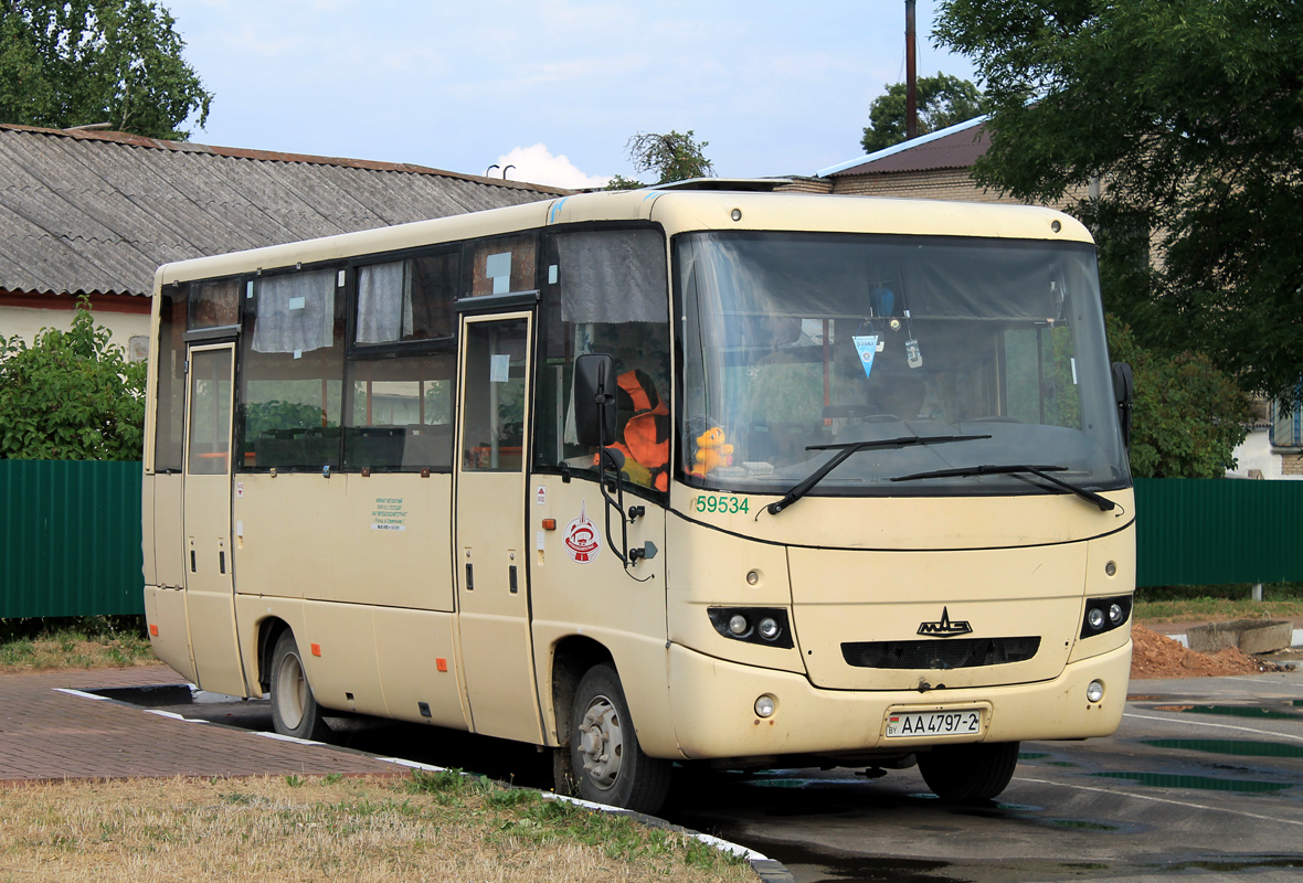 Vitebsk region, MAZ-256.200 Nr. 059534