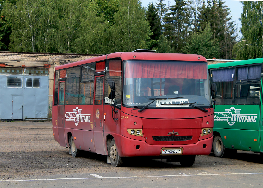 Гродненская область, МАЗ-256.200 № 020955