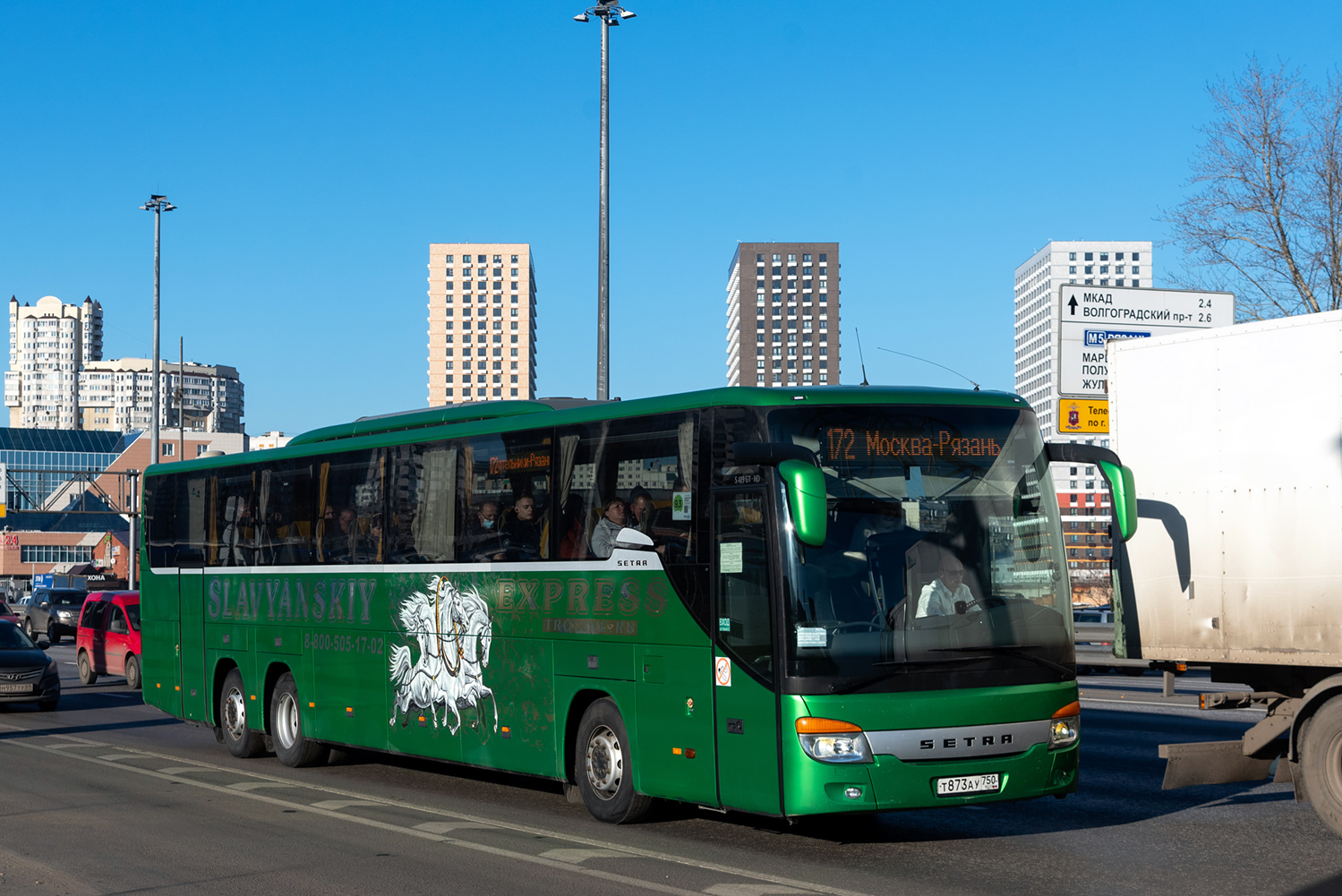 Москва, Setra S419GT-HD № Т 873 АУ 750