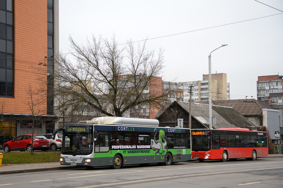 Литва, MAN A21 Lion's City NL273 CNG № 941