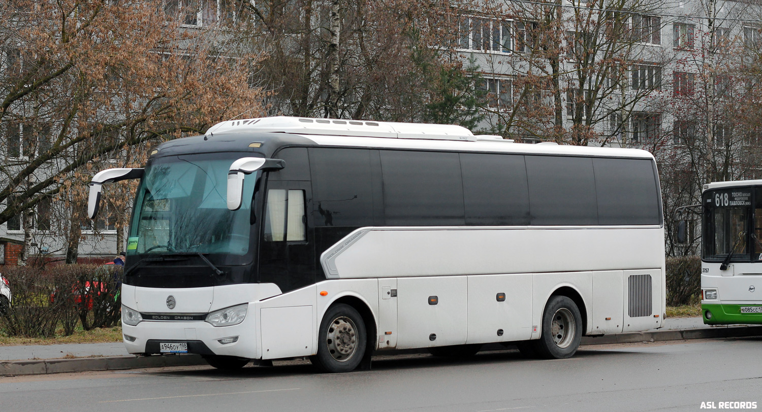 Ленинградская область, Golden Dragon XML6957JR № А 946 ОУ 198