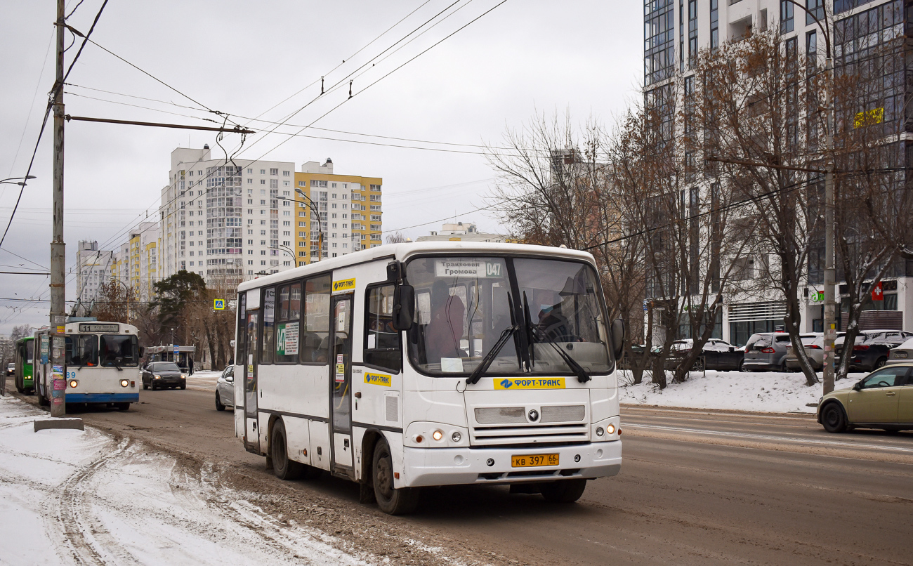 Свердловская область, ПАЗ-320402-05 № КВ 397 66