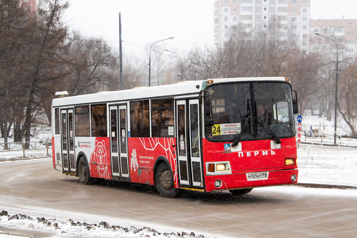 Пермский край, ЛиАЗ-5293.60 № К 325 АР 159