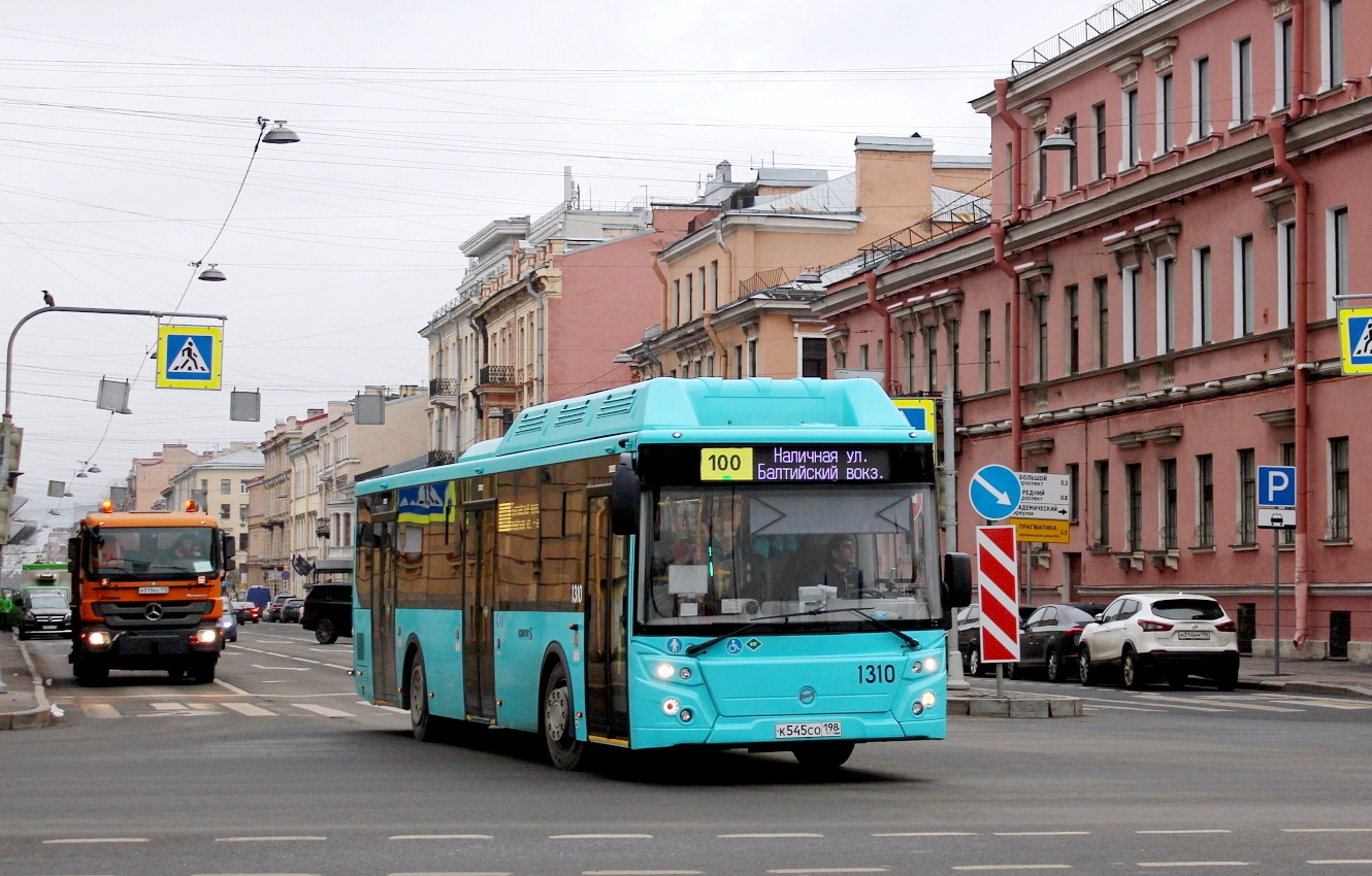 Санкт-Петербург, ЛиАЗ-5292.67 (CNG) № 1310