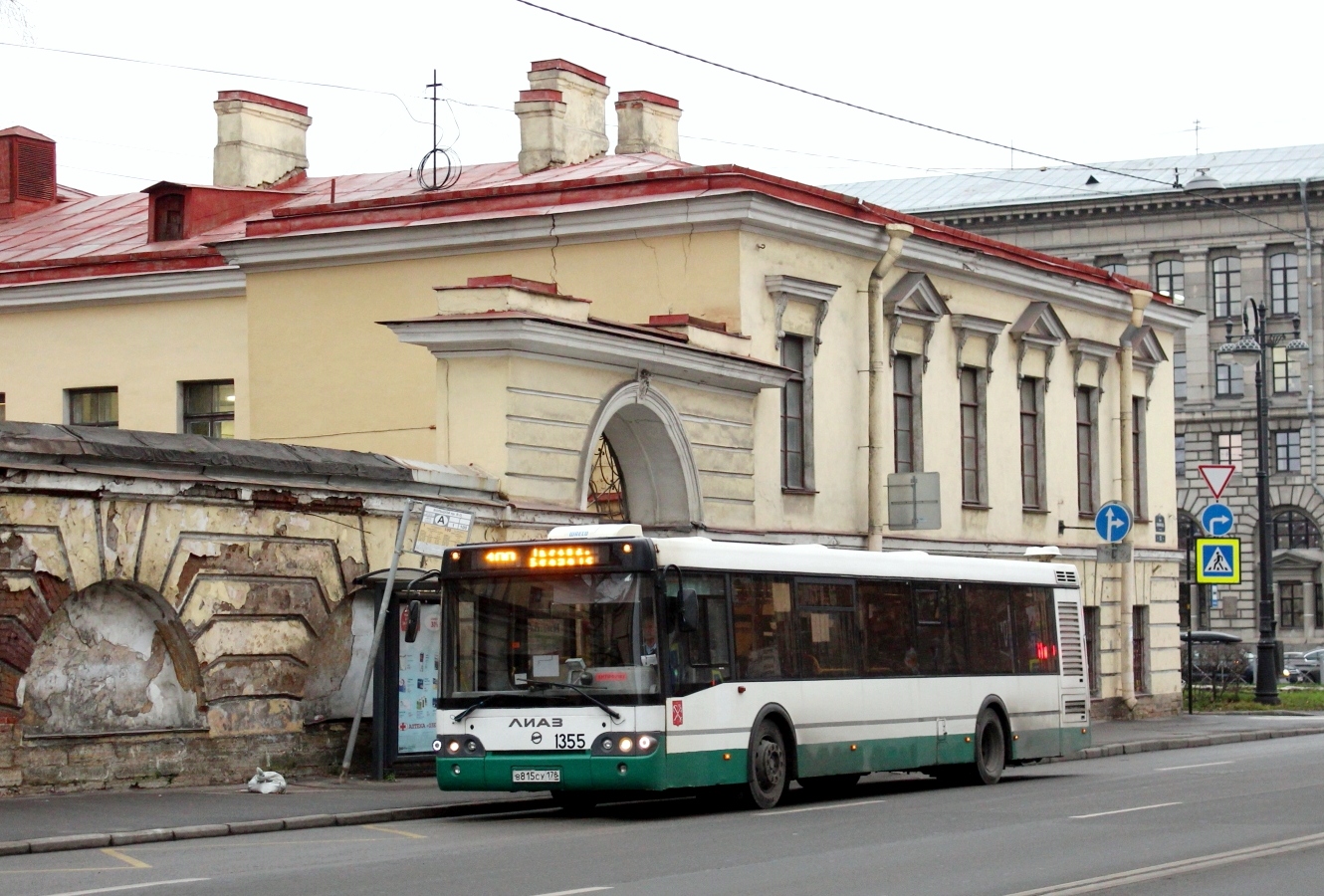 Санкт-Петербург, ЛиАЗ-5292.60 № 1355