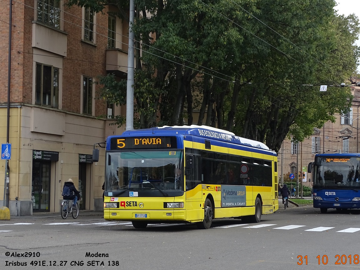 Италия, Irisbus CityClass 12M № 138