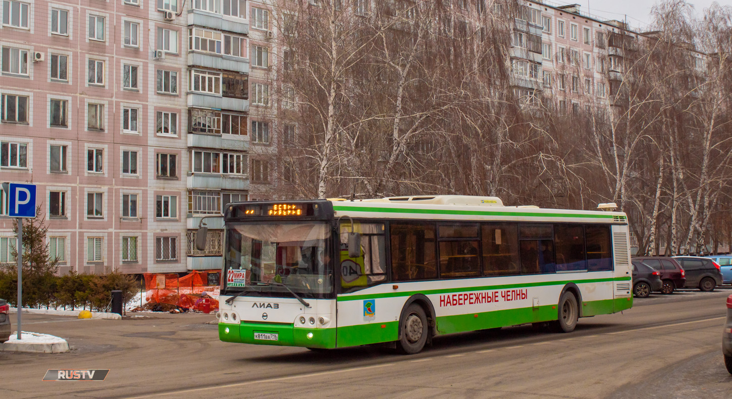 Татарстан, ЛиАЗ-5292.22 (2-2-2) № К 811 ВА 716