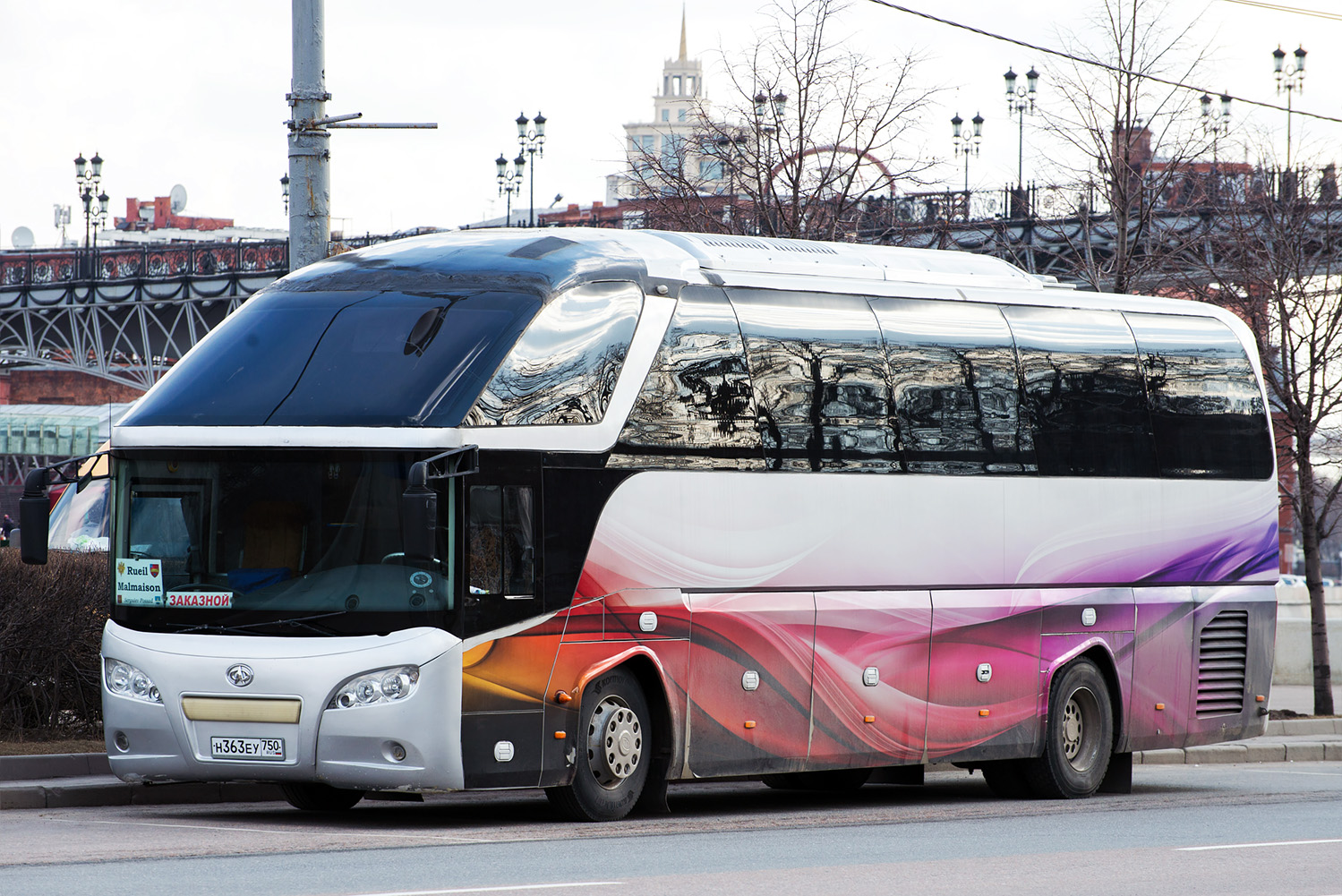 Moscow region, Zonda YCK6129HGN # Н 363 ЕУ 750