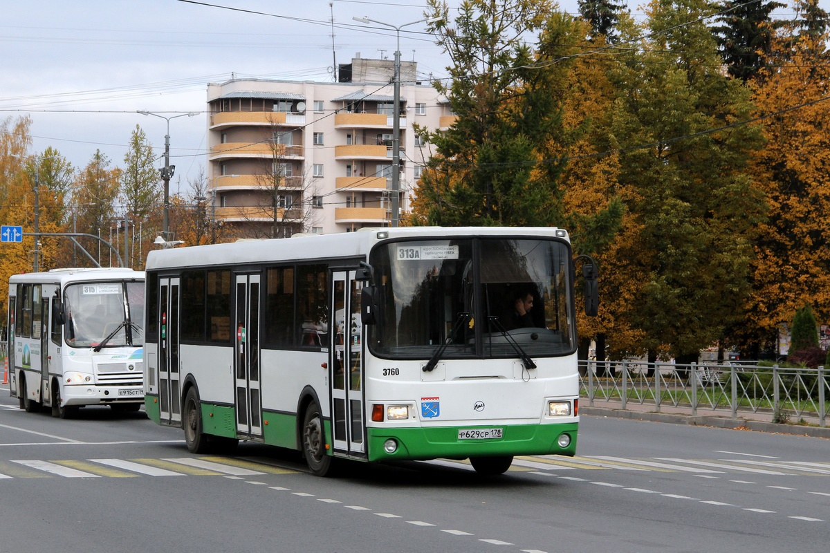 Ленинградская область, ЛиАЗ-5256.60 № 3760