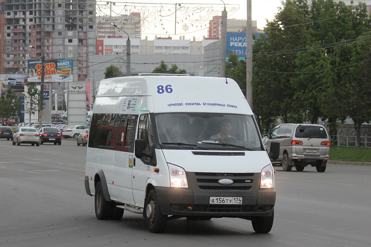 Челябинская область, Нижегородец-222702 (Ford Transit) № А 156 ТУ 174