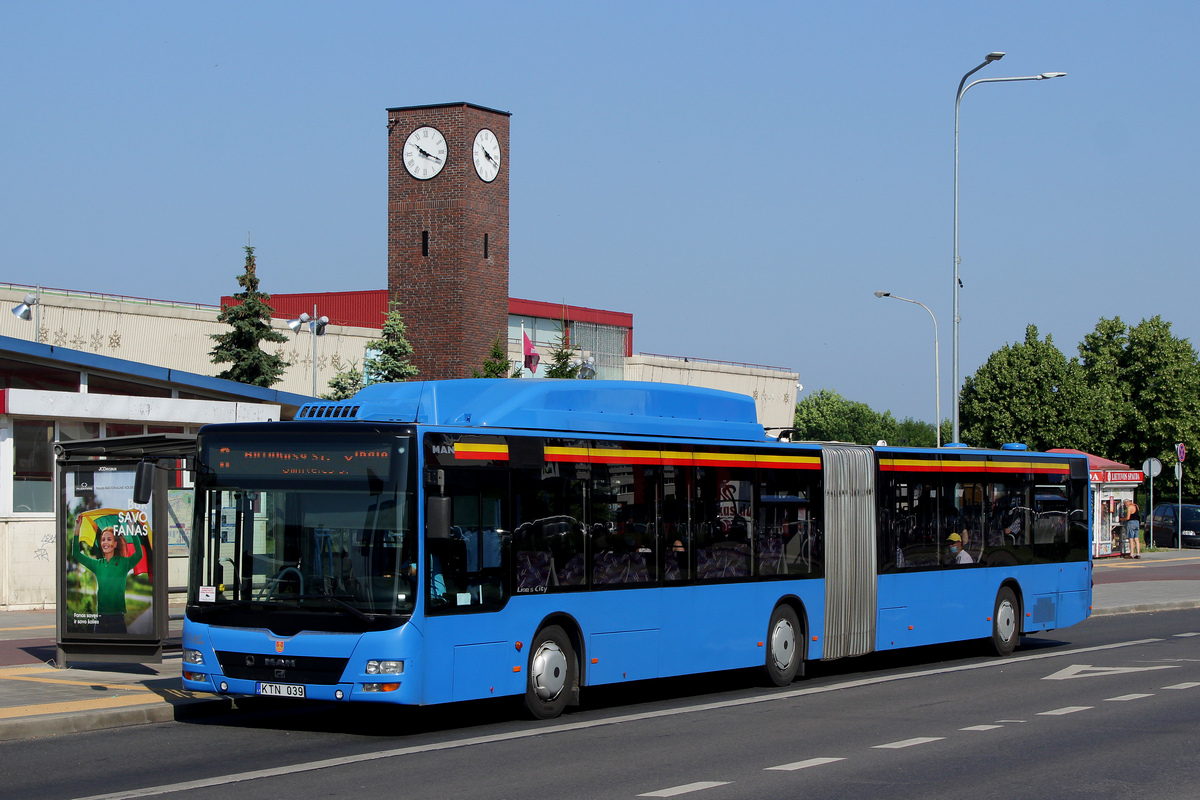 Литва, MAN A23 Lion's City G NG313 CNG № 39