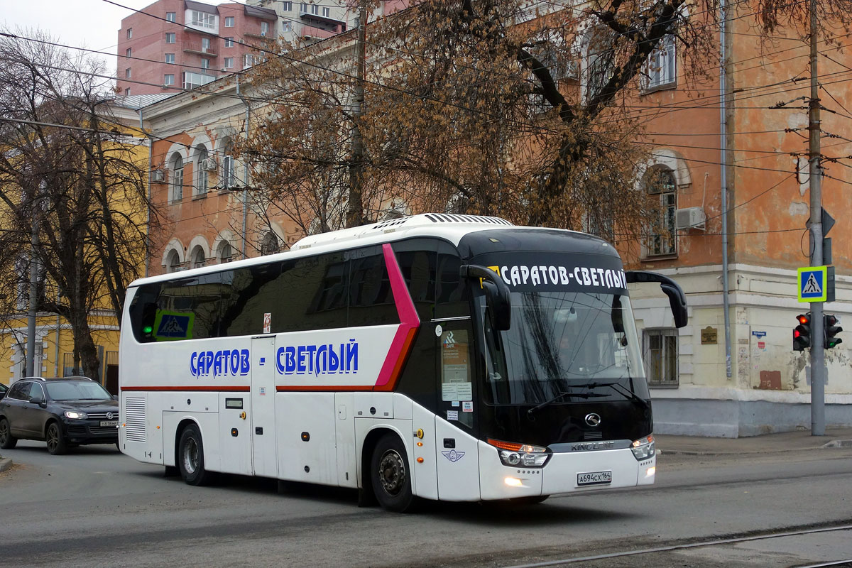 Саратовская область, King Long XMQ6129Y № А 694 СХ 164