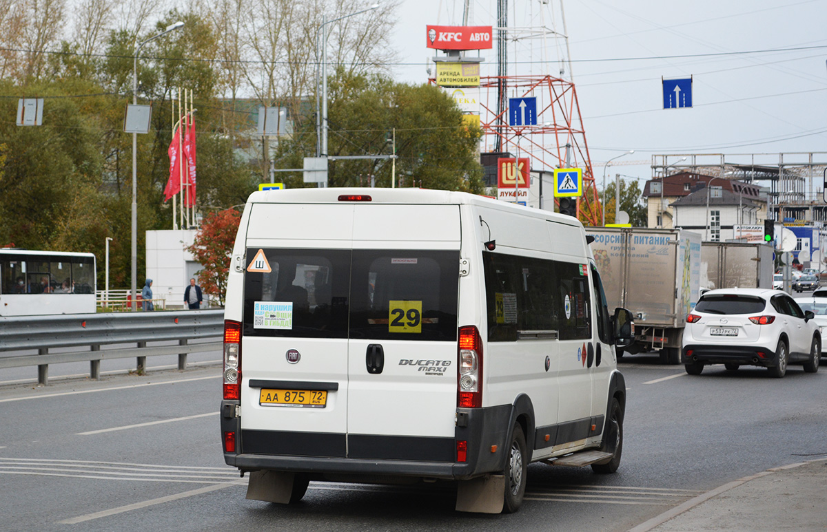 Тюменская область, Нижегородец-FST613 (FIAT Ducato) № АА 875 72