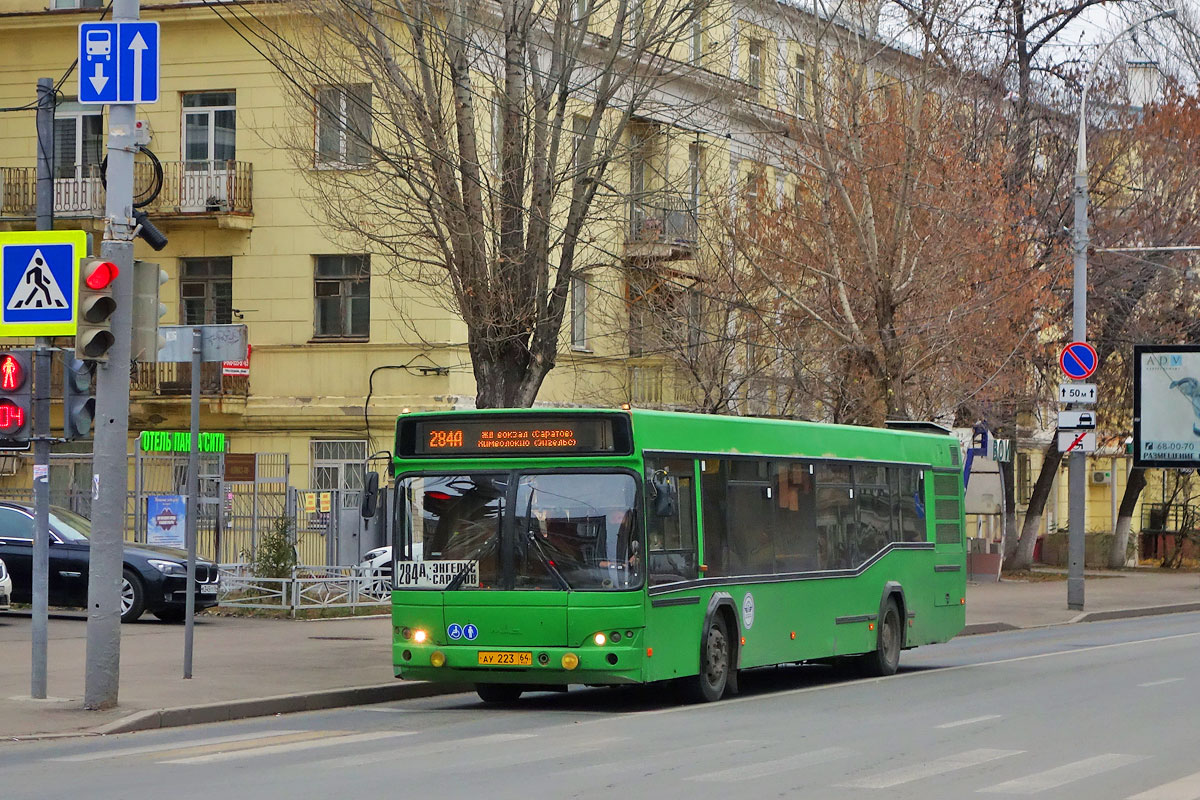 Саратовская область, МАЗ-103.465 № АУ 223 64