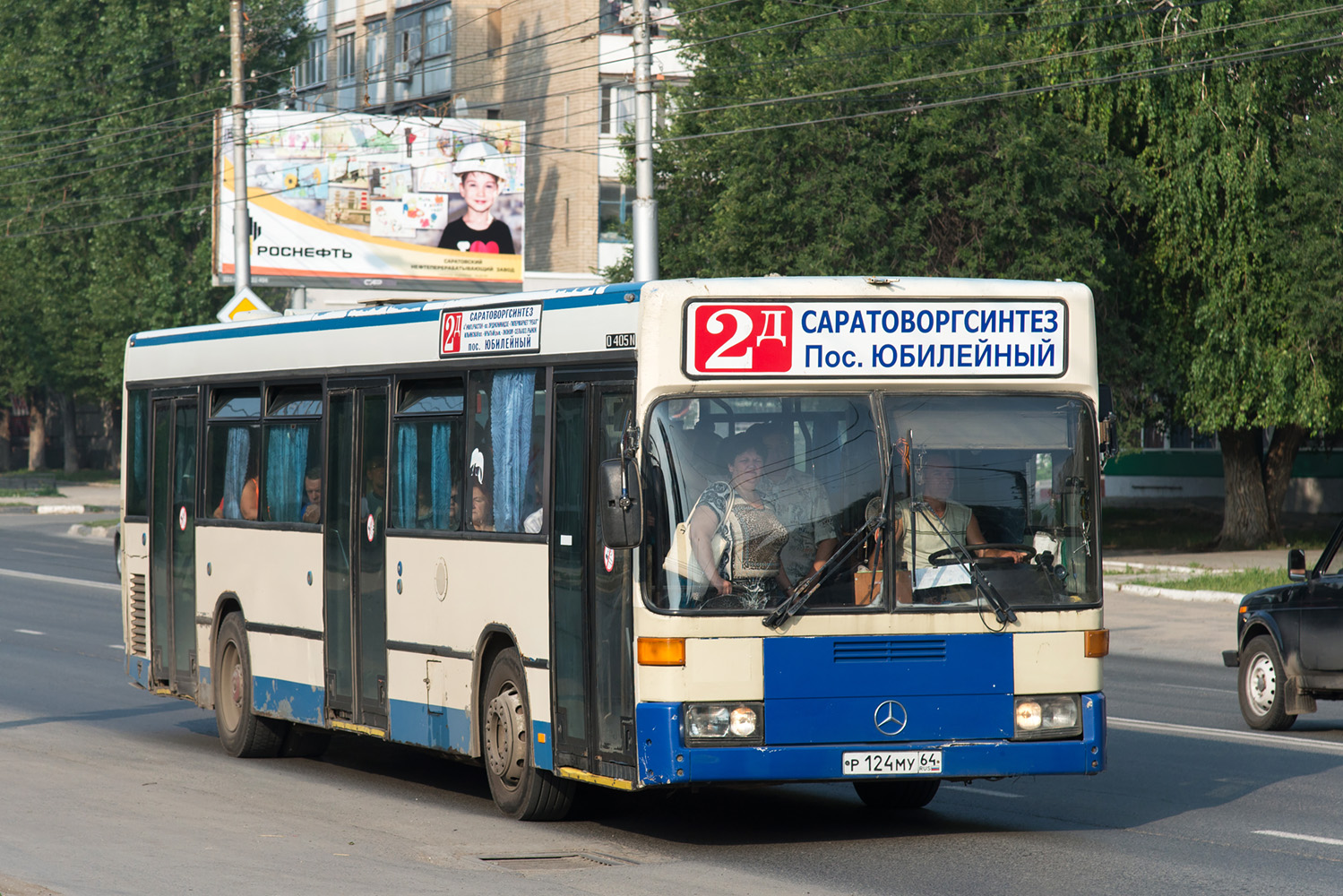 Саратовская область, Mercedes-Benz O405N № Р 124 МУ 64