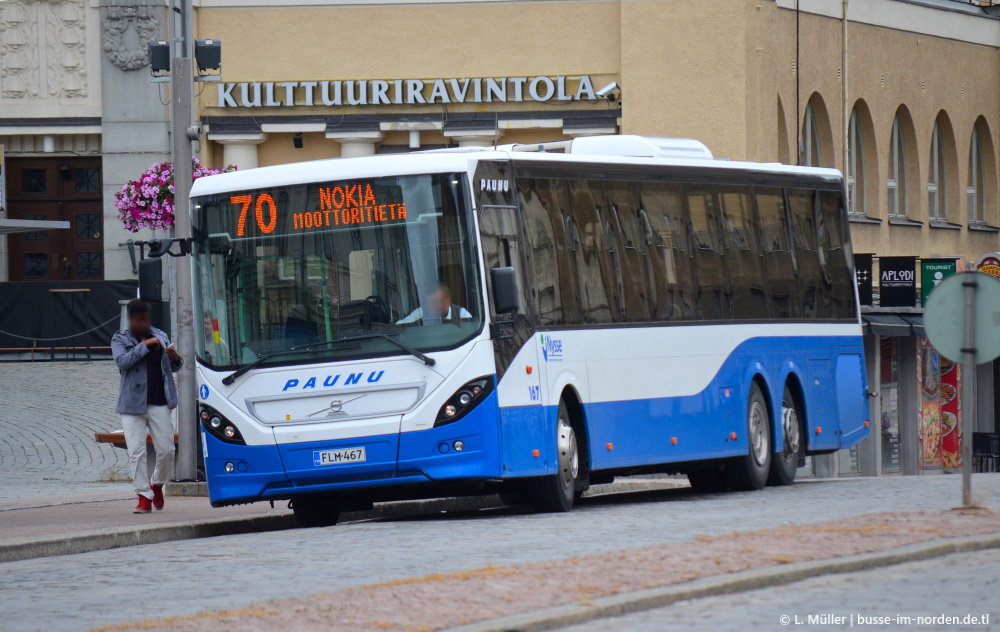 Финляндия, Volvo 8900BLE № 167