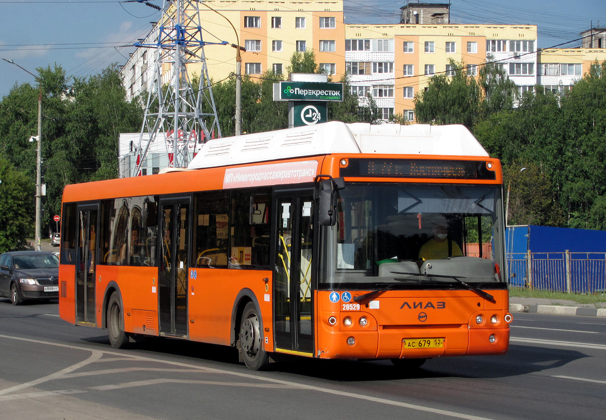 Ніжагародская вобласць, ЛиАЗ-5292.67 (CNG) № 20529