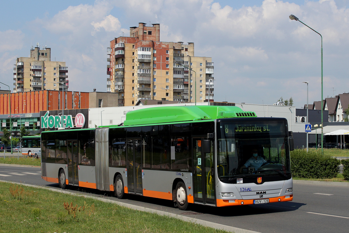 Литва, MAN A23 Lion's City G NG313 CNG № 126