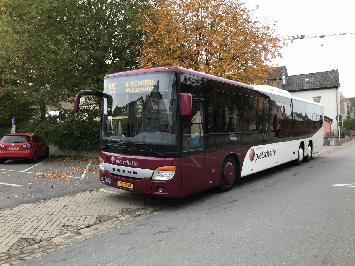 Lucembursko, Setra S418LE business č. EW 4308