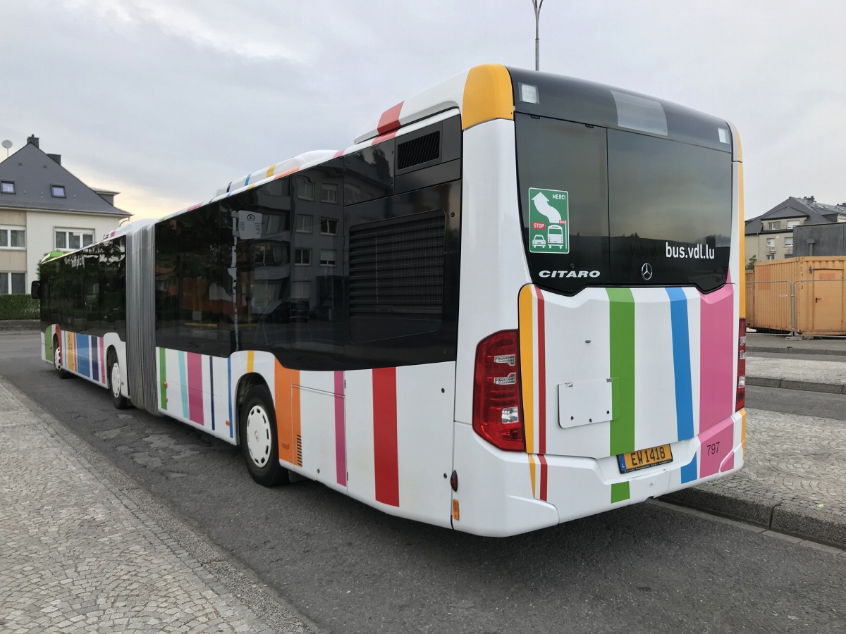 Люксембург, Mercedes-Benz Citaro C2 G № 797