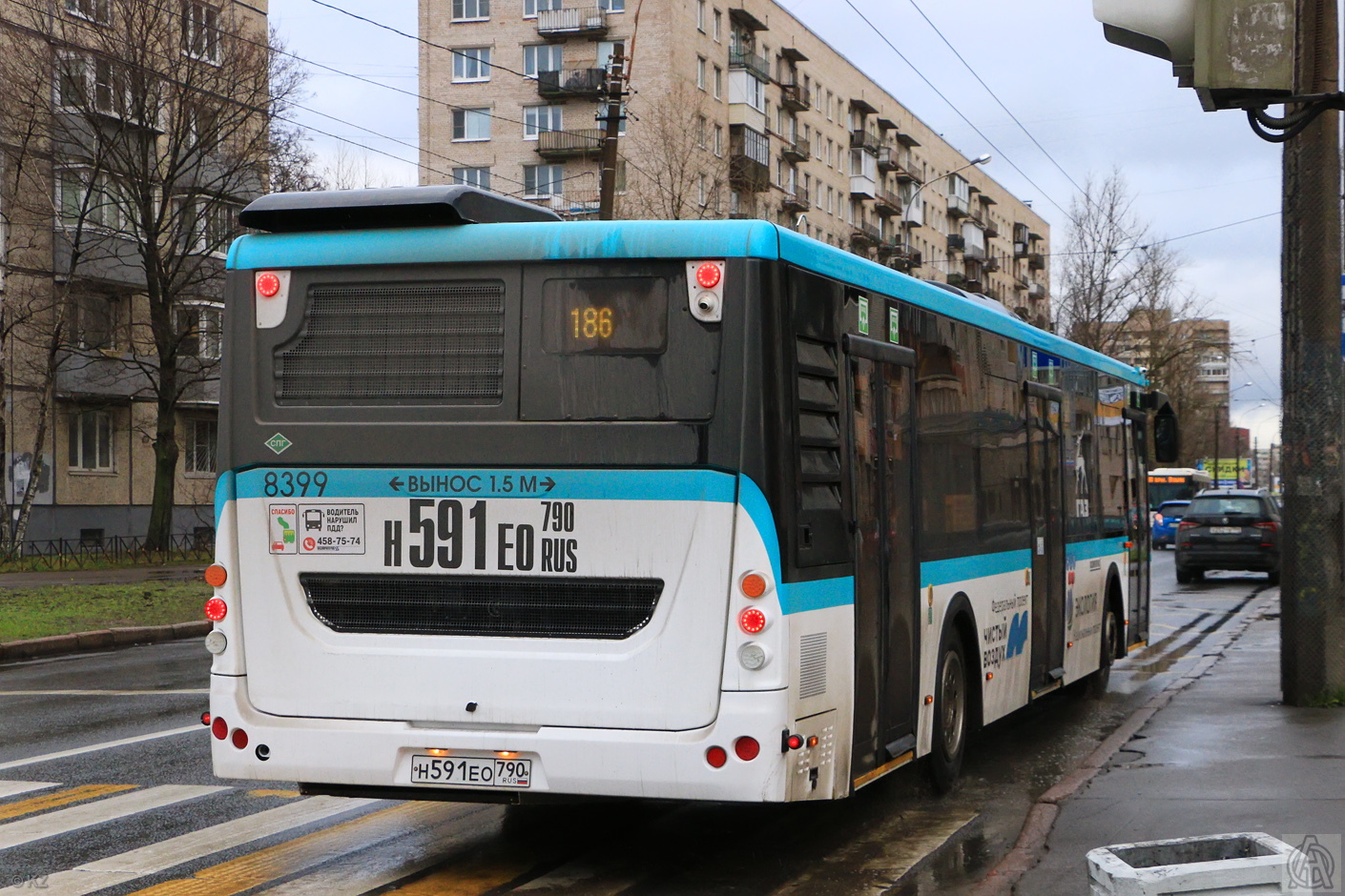 Санкт-Петербург, ЛиАЗ-5292.67 (LNG) № 8399