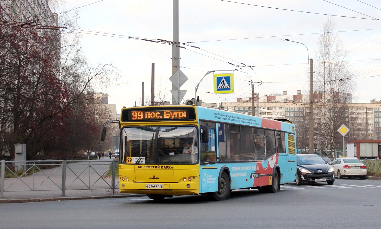Санкт-Петербург, МАЗ-103.485 № В 614 РР 178
