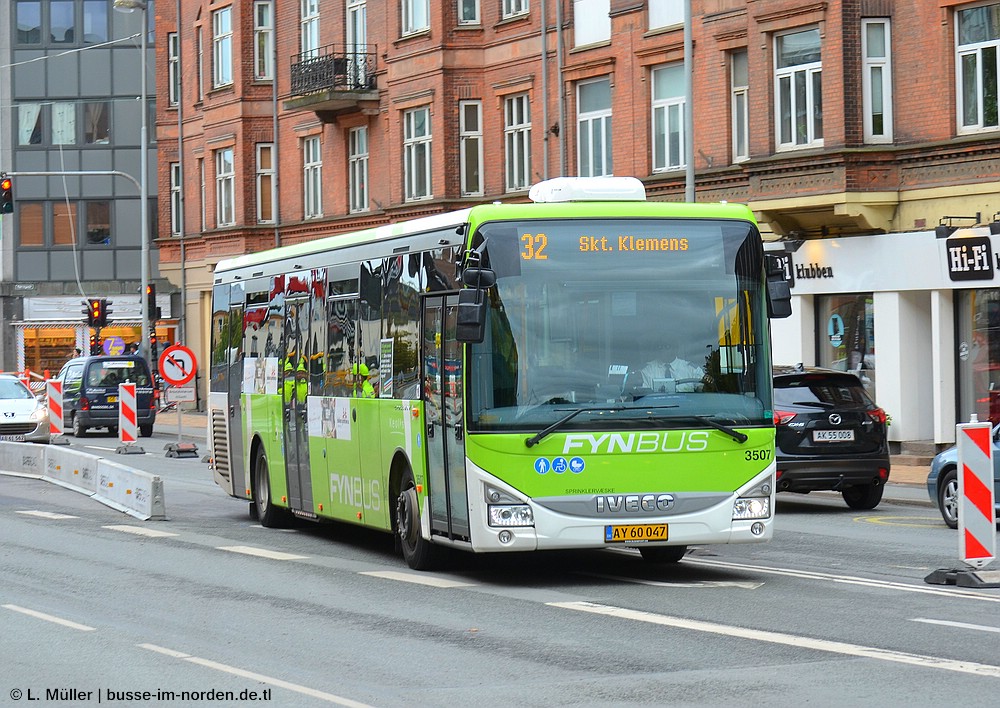 Дания, IVECO Crossway LE CITY 13M № 3507